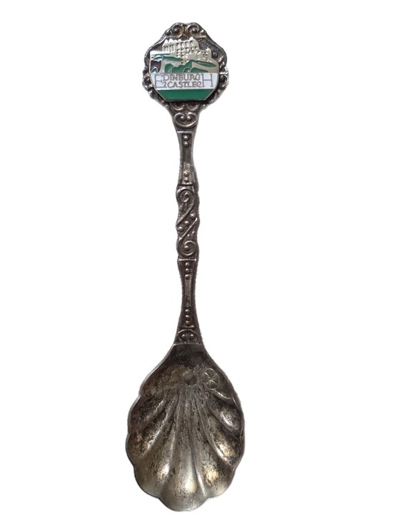Source Unknown Other - Vintage Edinburgh Castle Souvenir Silver Plated Collectible Spoon Scotland